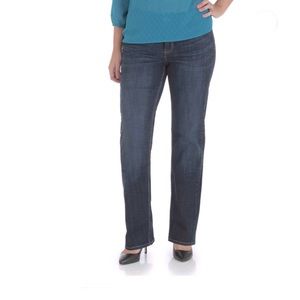 Riders Mid-rise Straight Leg Jeans Size 14